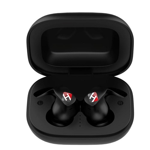 True wireless Earbuds. Deep Bass Standby time 100hrs Play Time 5 hrs Bluetooth version 5.1 Type  C Charging Time 1hrs